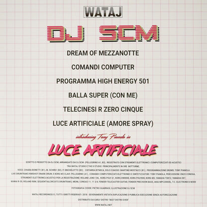 Introducing Tony Pianola In Luce Artificiale