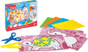 Maped Creativ Early Age My First Collages Kit de corte y pegamento, diseño variado, actividades divertidas para niños a partir de 2 años