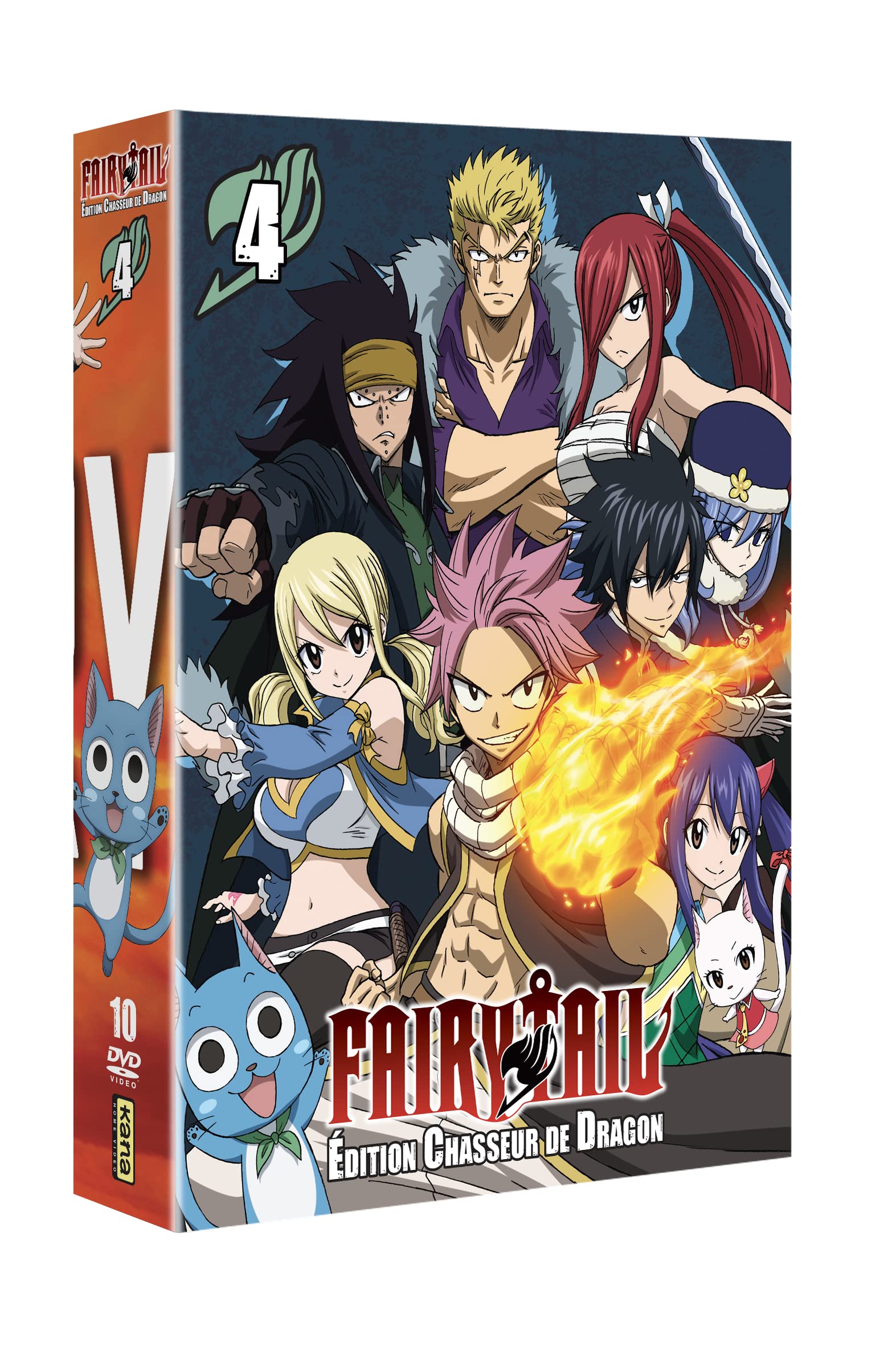 Fairy Tail - Edition Chasseur De Dragon 4 - 10 Dvd  - (French Edition)