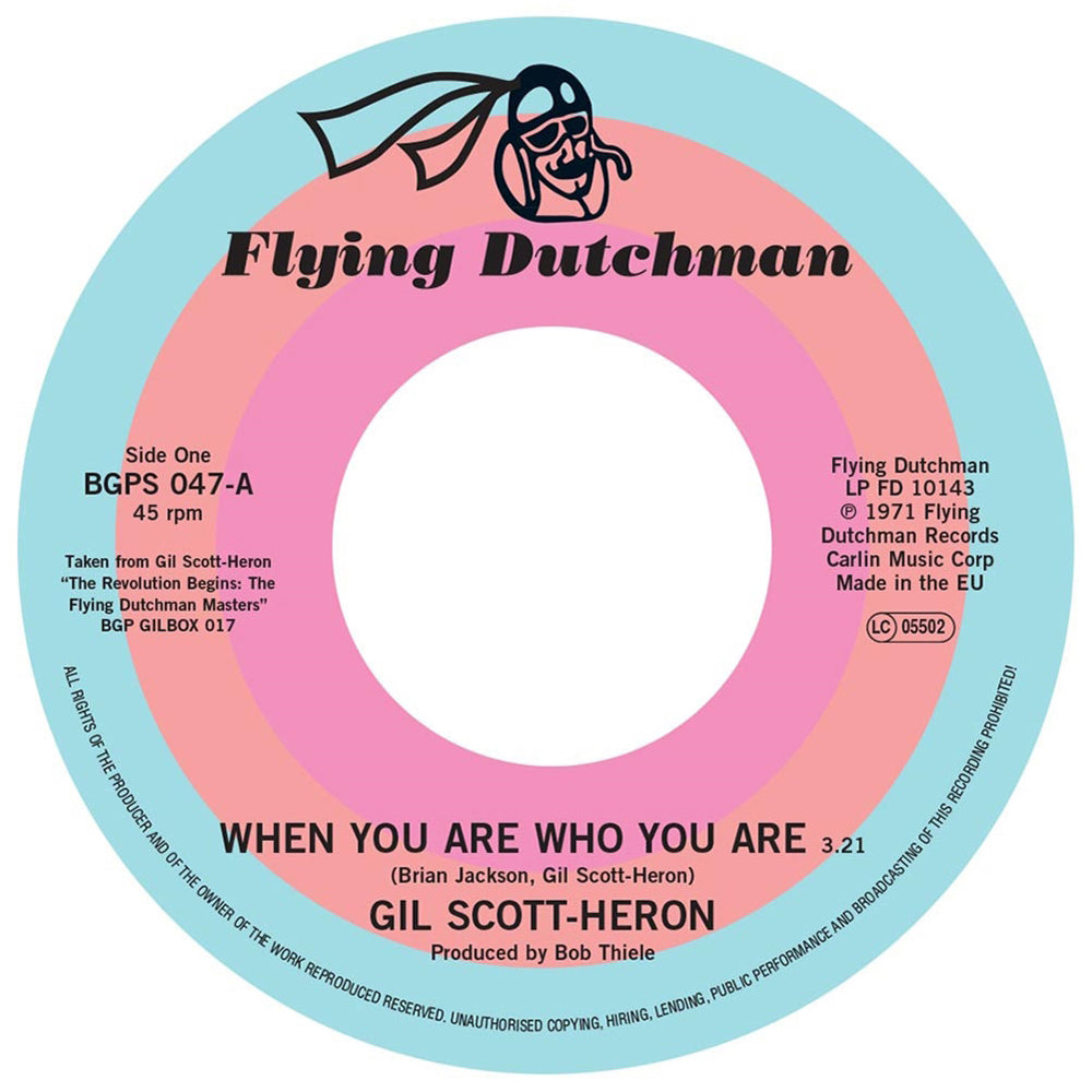 When You Are Who You Are/Free Will (Alt. Take 1)