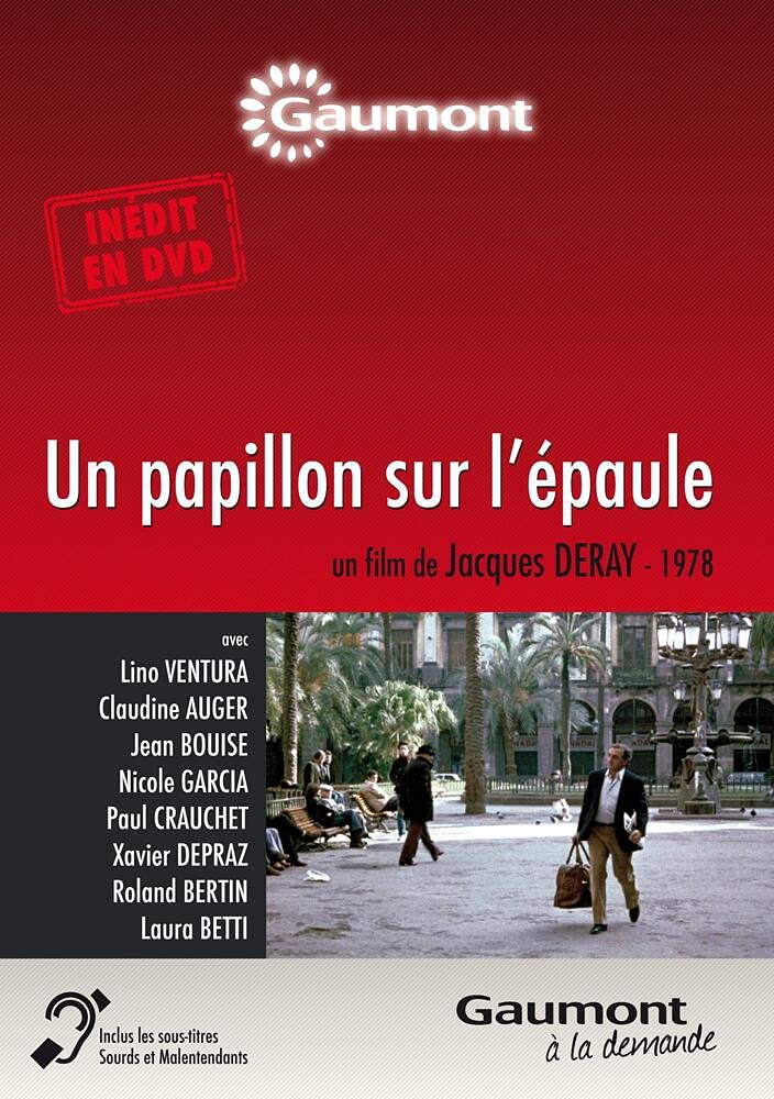 Un papillon sur l'épaule