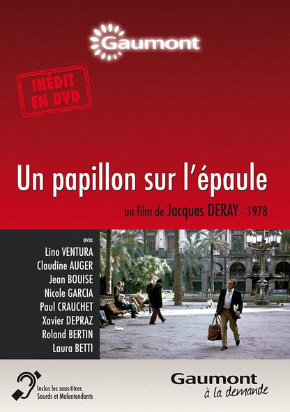 Un papillon sur l'épaule