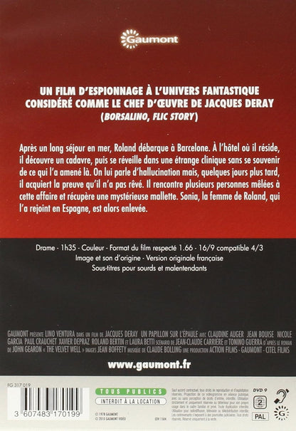 Un papillon sur l'épaule