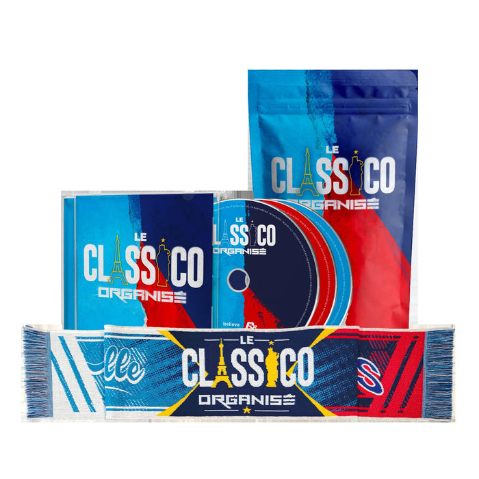 Le Classico Organise (Sachet Zip Multipack Echarpe Édition Limitee)