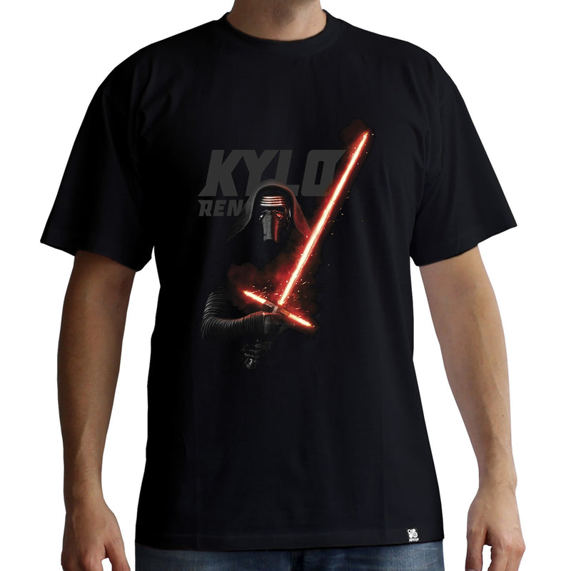 Star Wars: Kylo Ren Black Basic (T-Shirt Unisex Tg. M)
