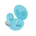Ledwood: Luna Tws Earphones With Induction Charge Blue