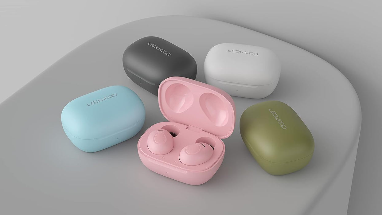 Ledwood: Magellan Tws Earphoneswith Charging Box And Superbass Khaki