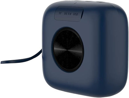 Ledwood: Round300 Record Player Bluetooth In/Out Speakers Black