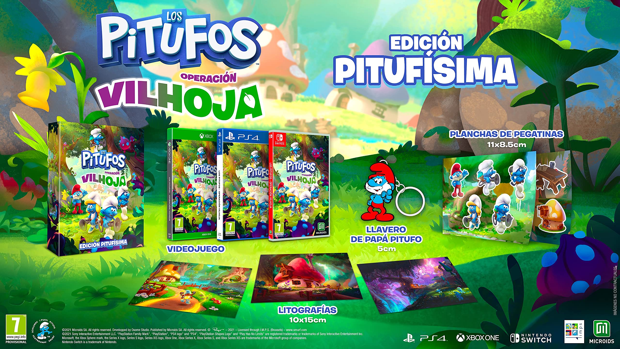 I Puffi. Missione Valfoglia - Edizione Puffosissima - Limited - Xbox One