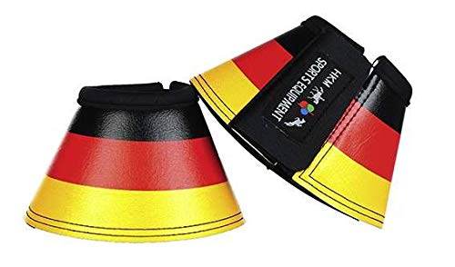 Hkm Basics: Overreach Boots -Flags- / Equitazione