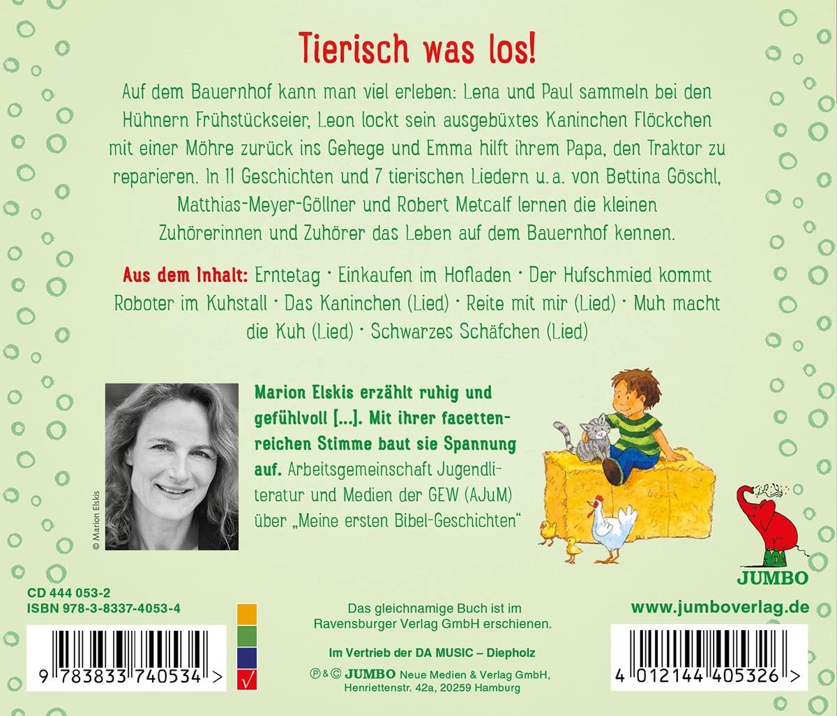Manfred Mai - Meine Allerersten Minutengeschichten Und Lieder. Auf Dem Bauernhof