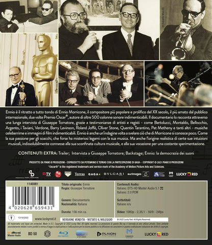 Ennio (Blu-ray)
