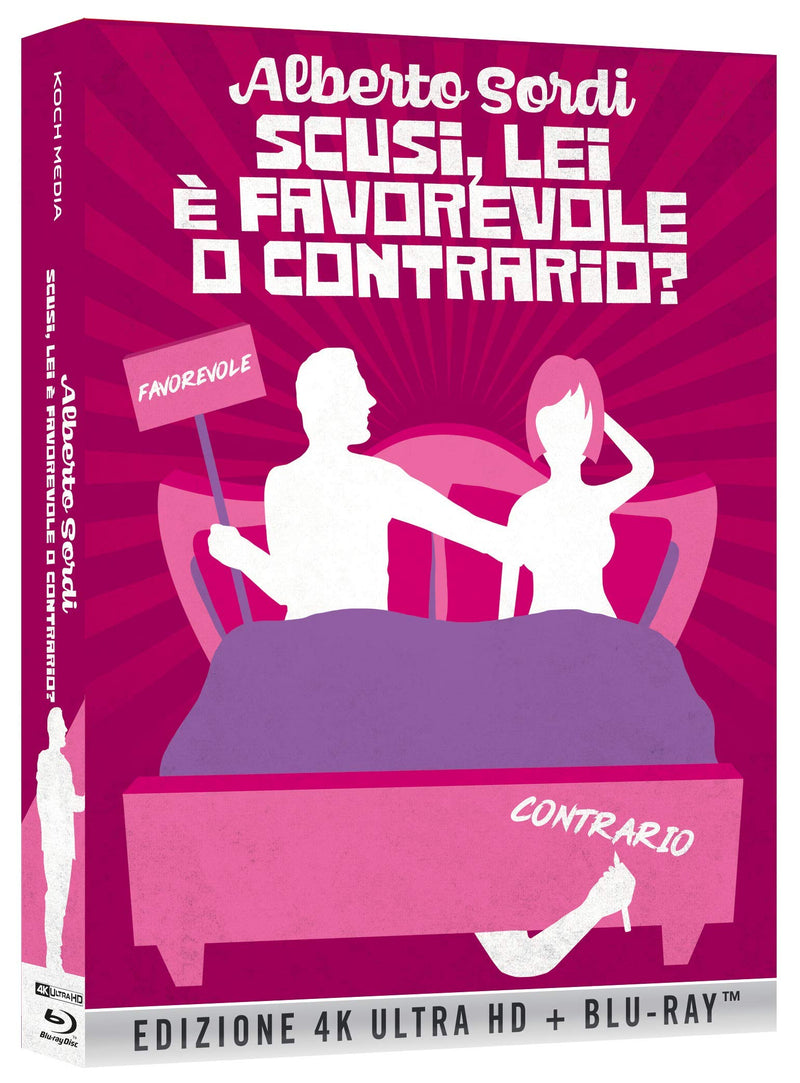 Scusi, Lei È Favorevole O Contrario? (Blu-Ray + 4K Ultra-HD) (Limited Edition) (2 Blu Ray