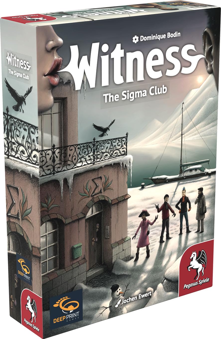 Pegasus Spiele 57819E Witness - The Sigma Club (Deep Print Games