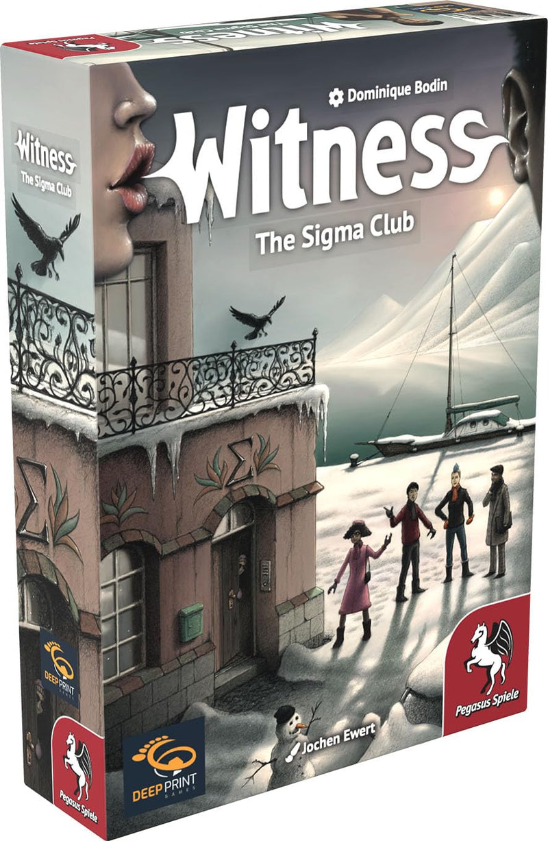 Pegasus Spiele 57819E Witness - The Sigma Club (Deep Print Games