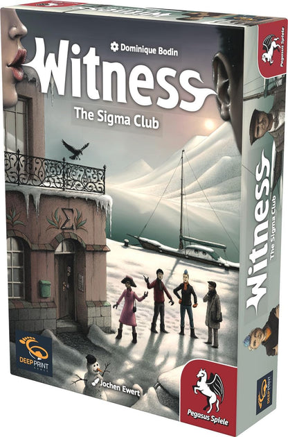 Pegasus Spiele 57819E Witness - The Sigma Club (Deep Print Games