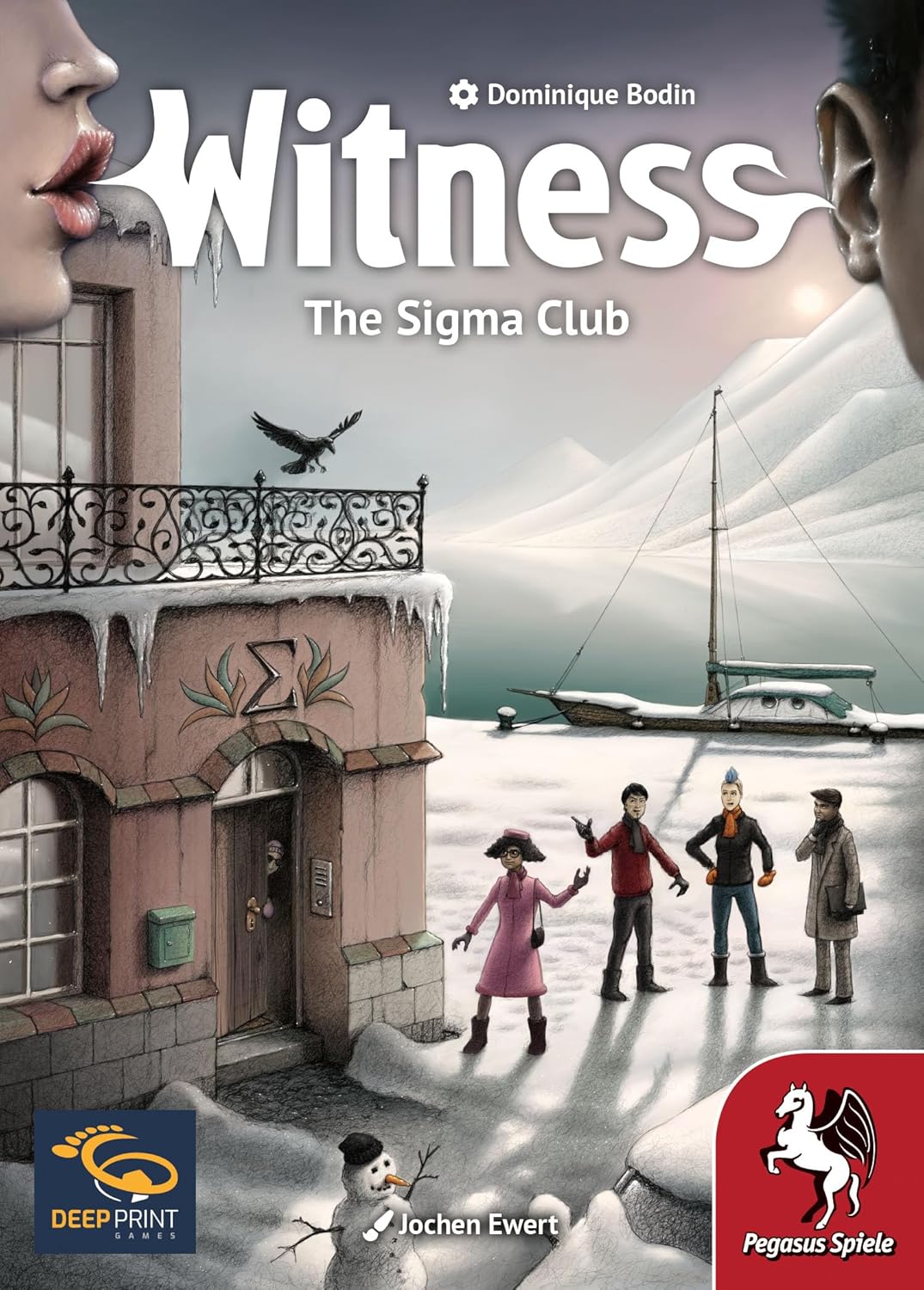 Pegasus Spiele 57819E Witness - The Sigma Club (Deep Print Games