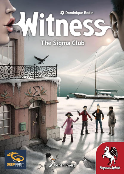 Pegasus Spiele 57819E Witness - The Sigma Club (Deep Print Games