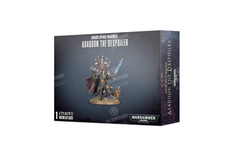 Warhammer 40k - Space Marine du Chaos Abaddon The Despoiler (2019