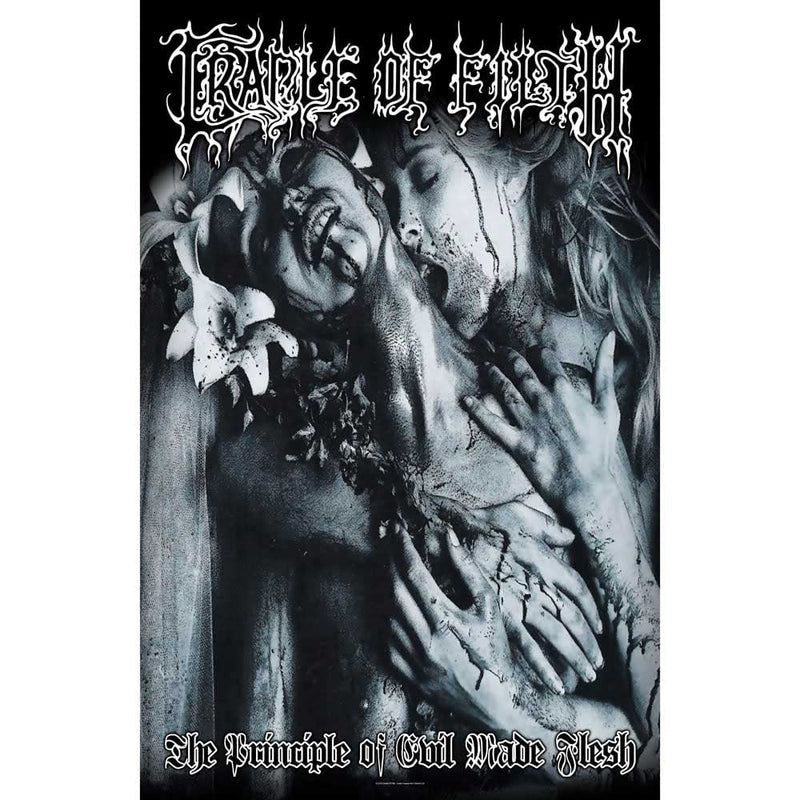 Cradle of Filth Manifesto Principle of Evil Made Flesh 70Cm X 106Cm Textile