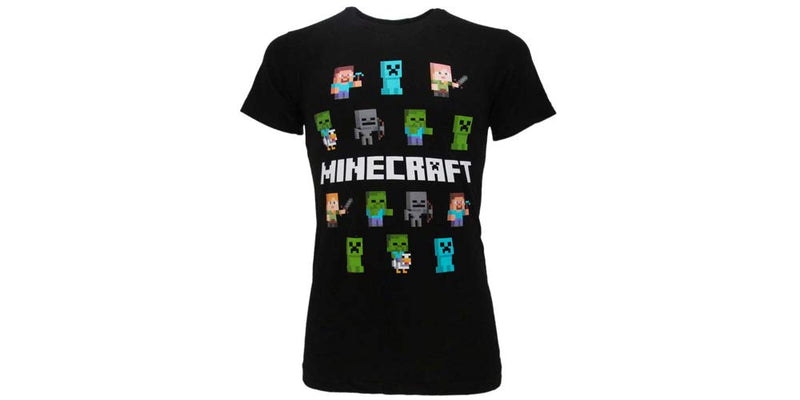 Minecraft Personaggi T-Shirt 12/13