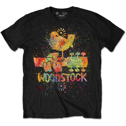 Woodstock: Splatter Special Edition Black (T-Shirt Unisex Tg. 2Xl)
