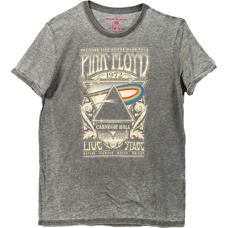 Pink Floyd: Carnegie Hall Grey (T-Shirt Unisex Tg. Xl)