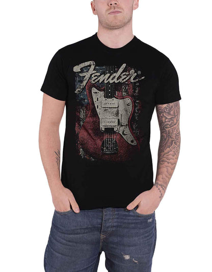 Fender: Distressed Guitar (T-Shirt Unisex Tg. S)