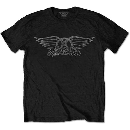 Aerosmith: Vintage Logo (T-Shirt Unisex Tg. M)