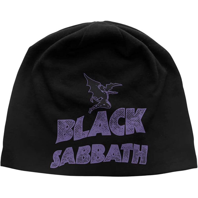 Black Sabbath: Rock Off - Logo & Devil Discharge Print (Berretto)