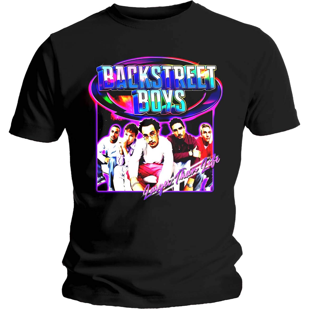 Backstreet Boys: Larger Than Life (T-Shirt Unisex Tg. Xl)