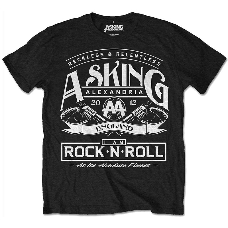 Asking Alexandria: Rock N` Roll (Retail Pack) (T-Shirt Unisex Tg. M)