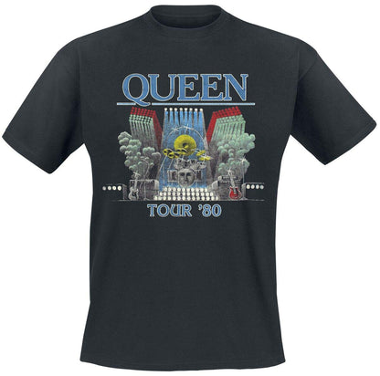 Queen Tour '80 T-Shirt Nero XL