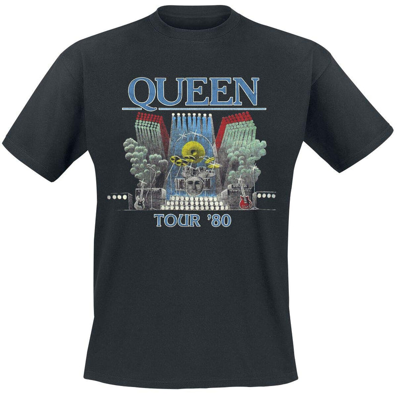 Queen Tour '80 T-Shirt Nero XL