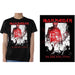 T-Shirt # L Black Unisex # The Wicker Man Smoke