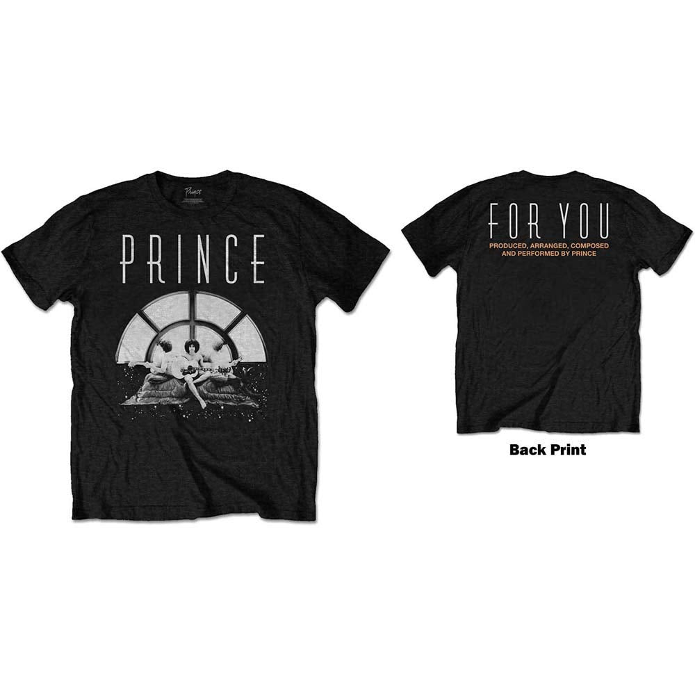 Prince: For You Triple (Back Print) (T-Shirt Unisex Tg. S)
