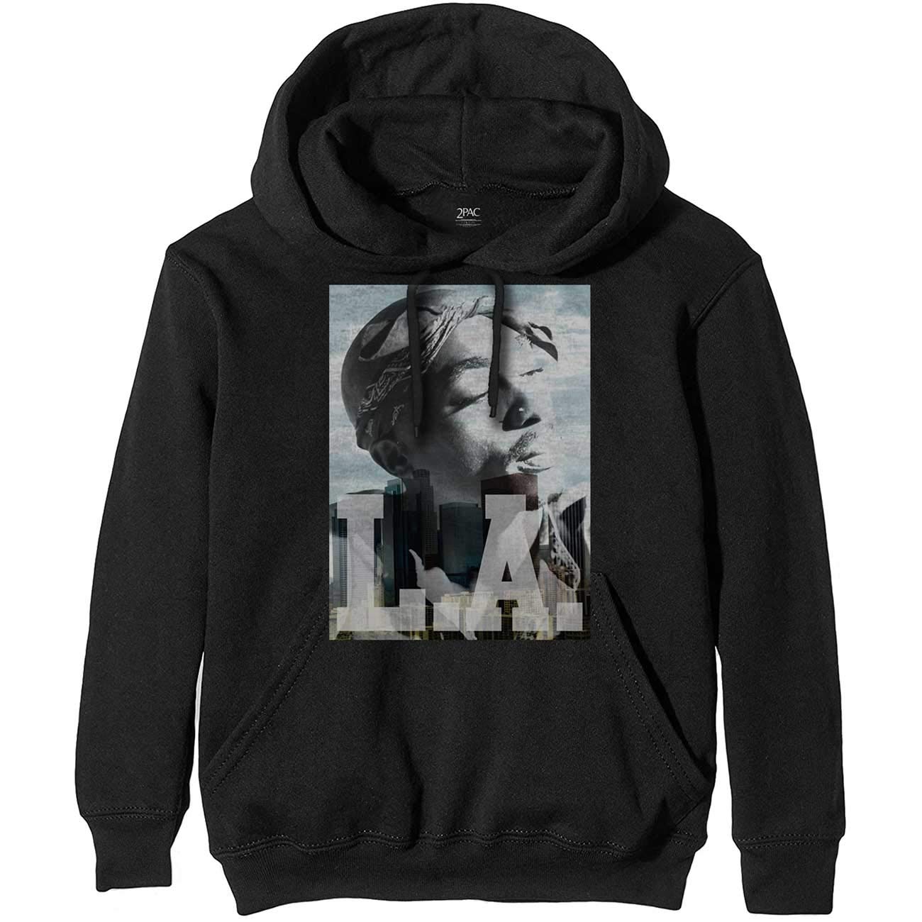 Felpa # L Unisex Black # La Skyline