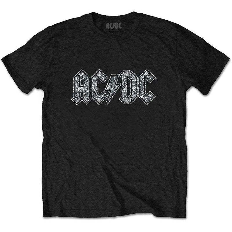 Ac/Dc: Logo (Diamante) (T-Shirt Unisex Tg. S)