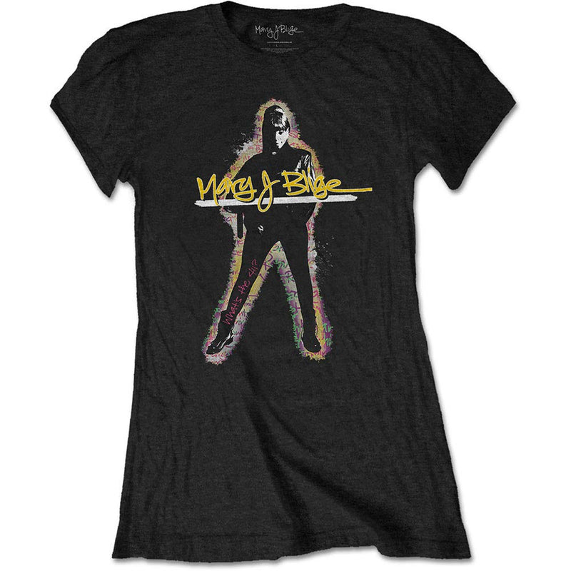 Mary J Blige: Glow (T-Shirt Donna Tg. S)