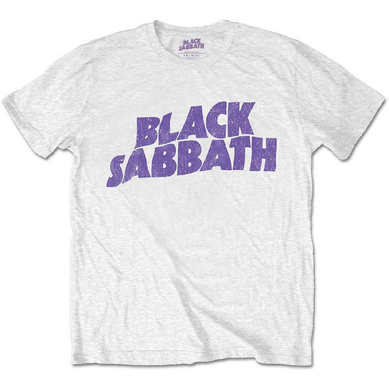 Black Sabbath: Wavy Logo (T-Shirt Bambino 11-12 Anni)