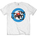 Jam (The): Spray Target Logo White (T-Shirt Bambino 7-8 Anni)