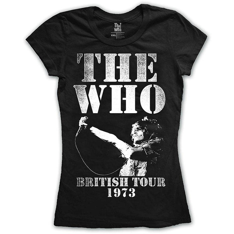 Who (The): British Tour 1973 (T-Shirt Donna Tg. 2Xl)