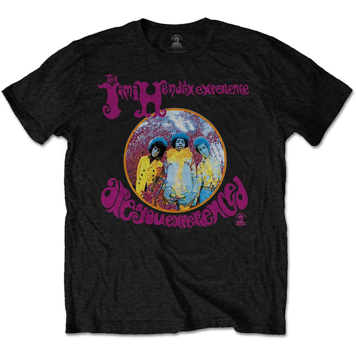 Jimi Hendrix: Are You Experienced Black (T-Shirt Unisex Tg. M)