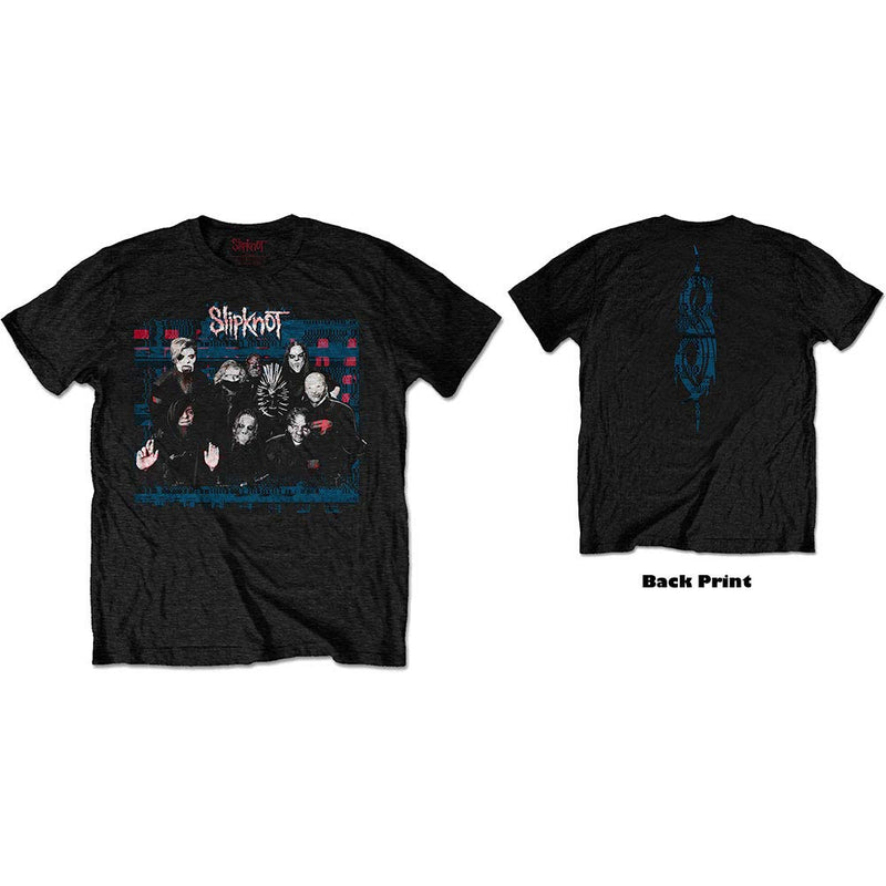 T-Shirt # Xl Unisex Black # Wanyk Glitch Group