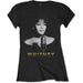 Whitney Houston: Black & White Photo (T-Shirt Donna Tg. 2Xl)