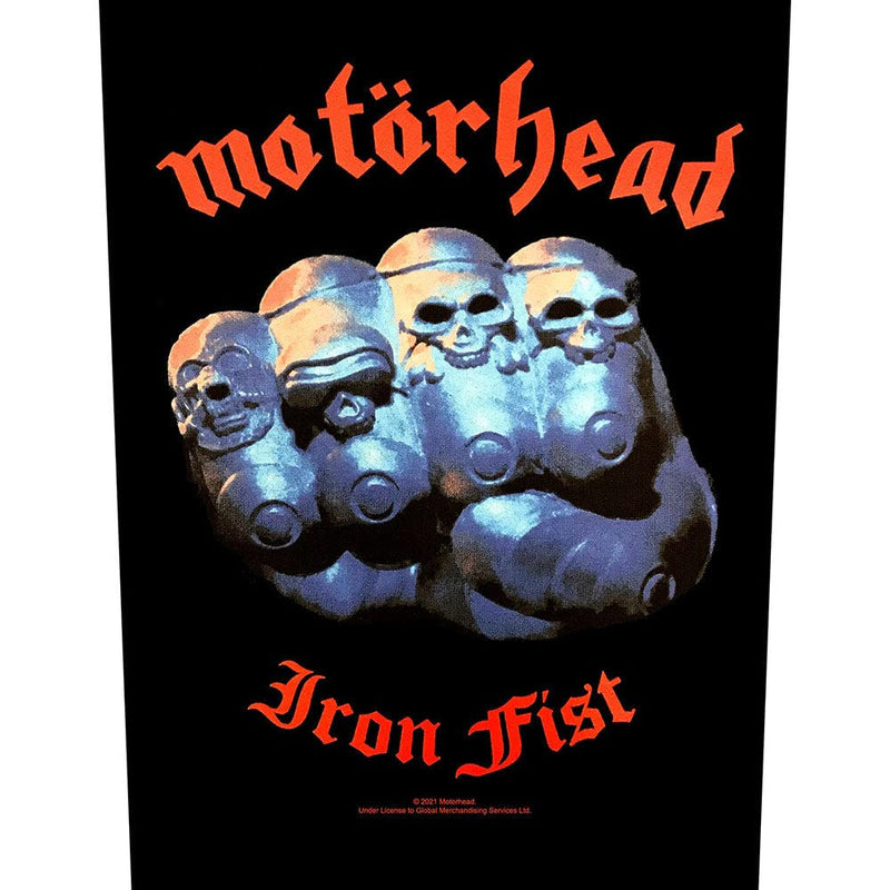 Motorhead: Iron Fist Back Patch (Toppa)