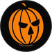 Men's Helloween Pumpkin Woven Patch