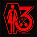 Orphan Sku - Wednesday 13 Standard Woven Patch: Casket