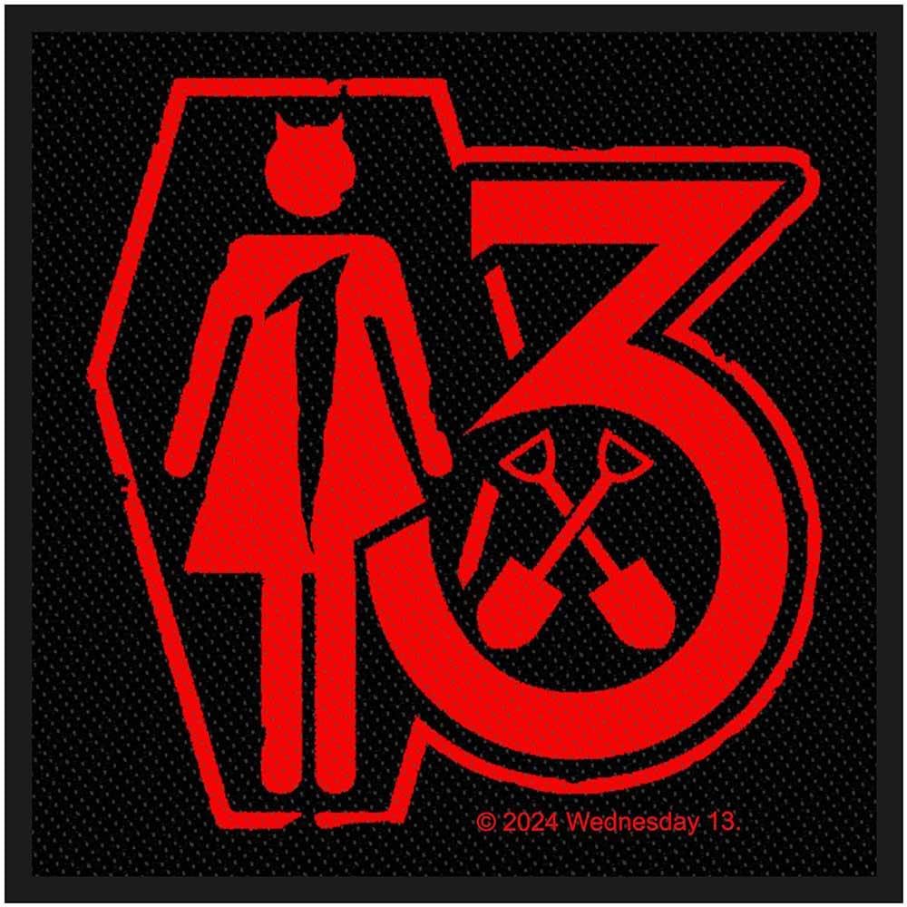 Orphan Sku - Wednesday 13 Standard Woven Patch: Casket