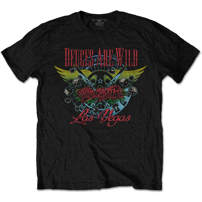 Aerosmith: Deuces Are Wild, Vegas (T-Shirt Unisex Tg. M)
